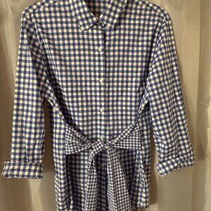 J. McLaughlin Gingham Shirt